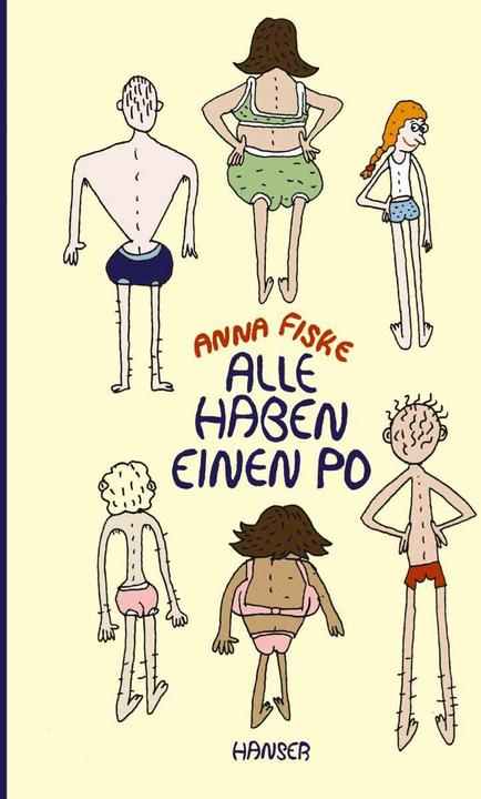 Actual product image All have a butt (German, Anna Fiske, Ina Kronenberger)