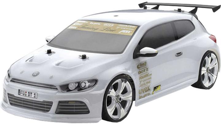 Actual product image Carson Body VW Scirocco 1:10 painted white