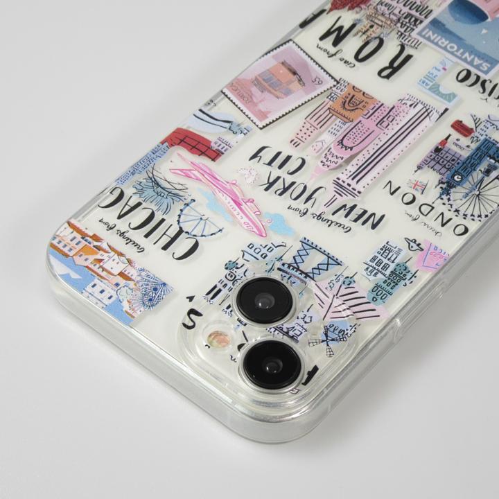 Actual product image PhoneLook Cover silicone rubber cities of the world (Apple iPhone 14)