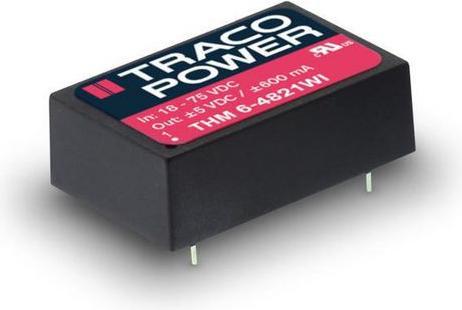 Actual product image TracoPower DC/DC converter 9... 36V 12V 500mA 6W