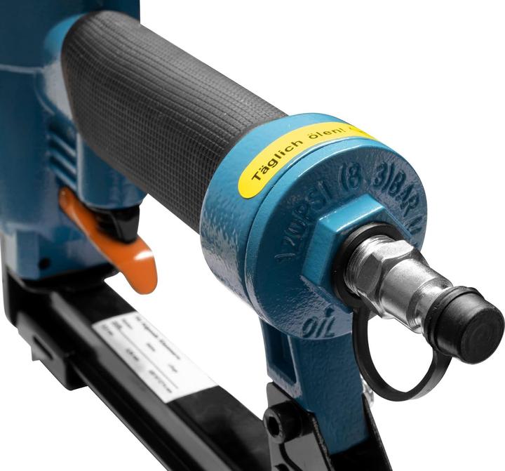 Produktbild Güde KN 14 Druckluft Klammergerät IG 1/4" ( 40088 ) + 1800x Klammern + Öl + Schutzbrille + Koffer