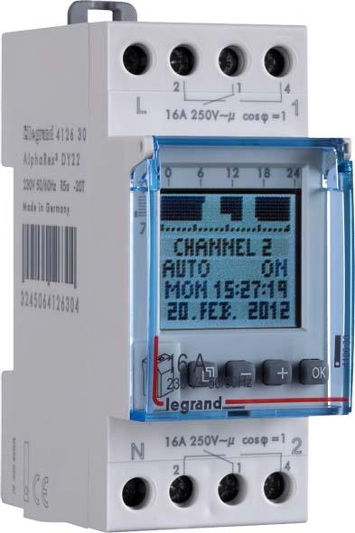 Image du produit Legrand LEG 412630 AlphaRex DY22 230V AC Annuel+ Astro 2K