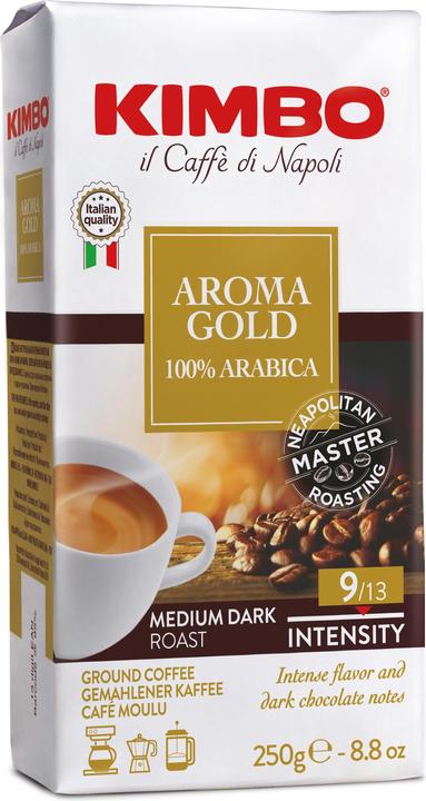 Kimbo Gold (Dunkle Röstung, 250 g)
