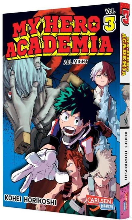 Produktbild My Hero Academia, Band 3 (Deutsch, Kohei Horikoshi, 2016)