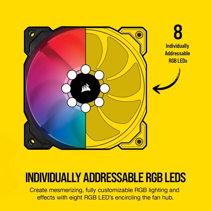 Produktbild Corsair SP140 RGB PRO (140 mm, 2 x)