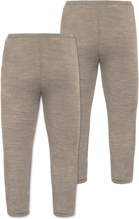 Actual product image Normani 2-pack baby merino trousers with feet - 9537 (68)