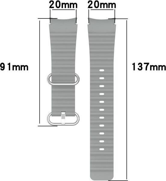 Produktbild MU Classic Solid Series Silikon Armband (Silikon)