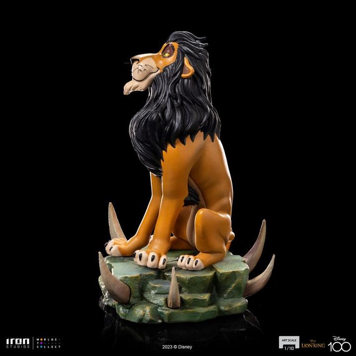 Immagine prodotto Iron Studios Statuetta del Re Leone 1/10 Art Scale Scar Regular 16 cm