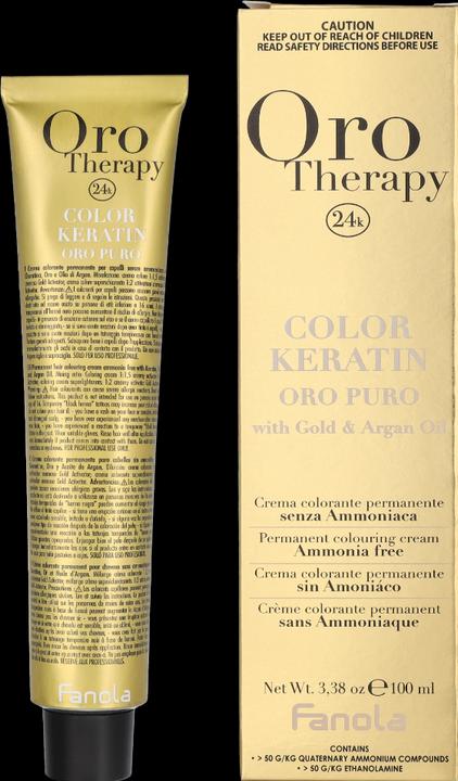 Image du produit Fanola Color Keratin Oro Puro 7/1 Rubio Ceniza 100ml (7.1)