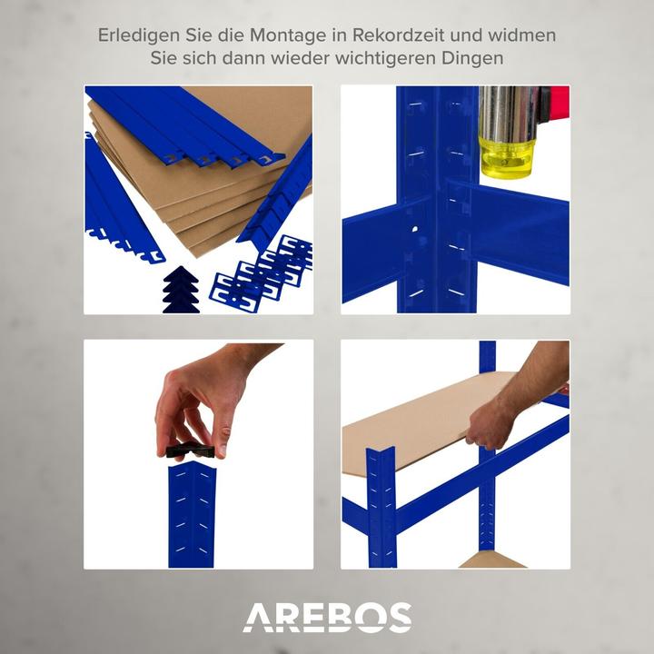 Actual product image Arebos Schwerlastregal