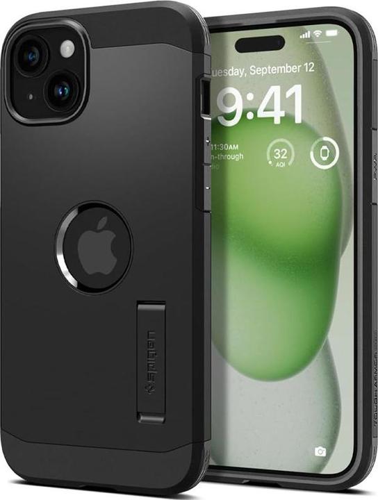 Produktbild Spigen Tough Armor Mag Magsafe Iphone 15 Schwarz (Apple iPhone 15)
