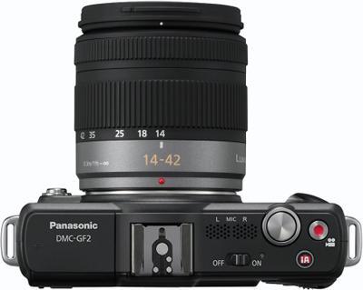 Actual product image Panasonic Lumix GF2KEG-K, 12 MP, FullHD, 14-42mm Kit, Black