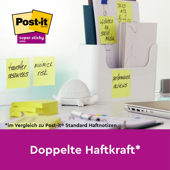 Produktbild Post-it Super Sticky (76 x 76 mm)
