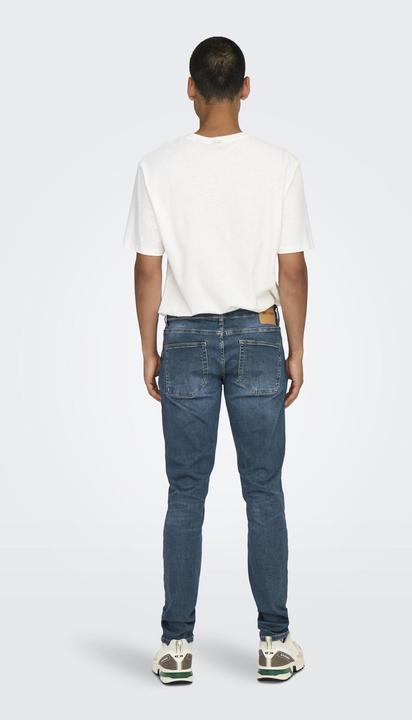 Produktbild Only & Sons Verjüngter Slim Fit Niedrige Taille Jeans Slim Fit Jeans (W30/L30)