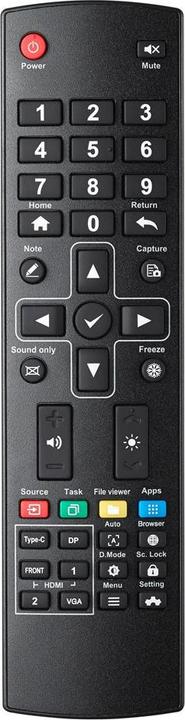 Actual product image Optoma 3862RK ENI Monitor 86p 4K UHD (3840 x 2160 Pixels, 86")