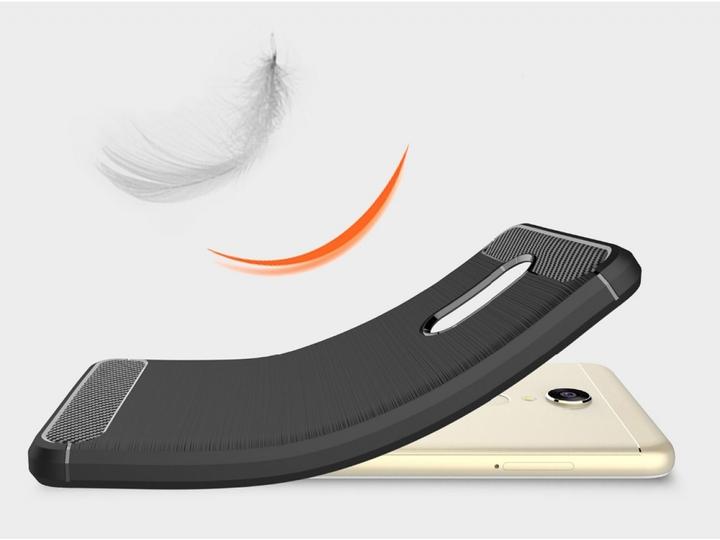 Produktbild Screenguard Xiaomi Redmi 5 Plus Hülle Carbon Brushed Soft TPU (Xiaomi Redmi 5 Plus)