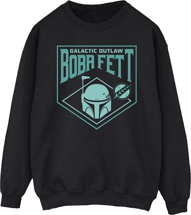 Star Wars The Book Of Boba Fett Galactic Helm Chest Sweatshirt (M)