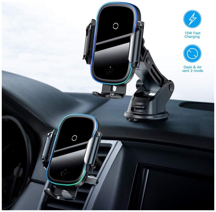 Actual product image Baseus Qi car holder