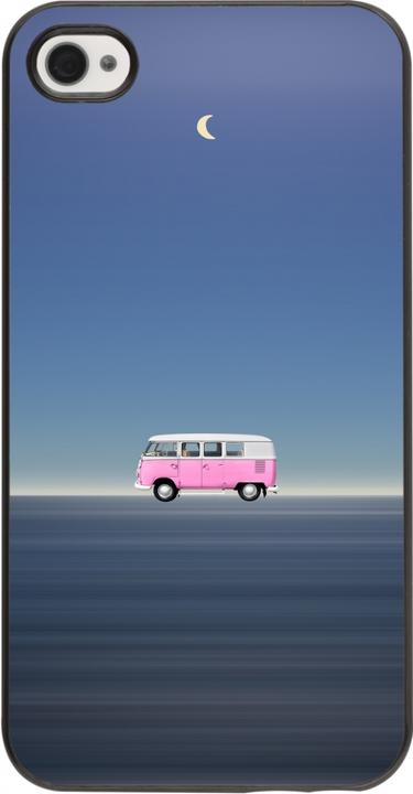Actual product image PhoneLook Coque Spring 23 pink bus (Apple iPhone 4)