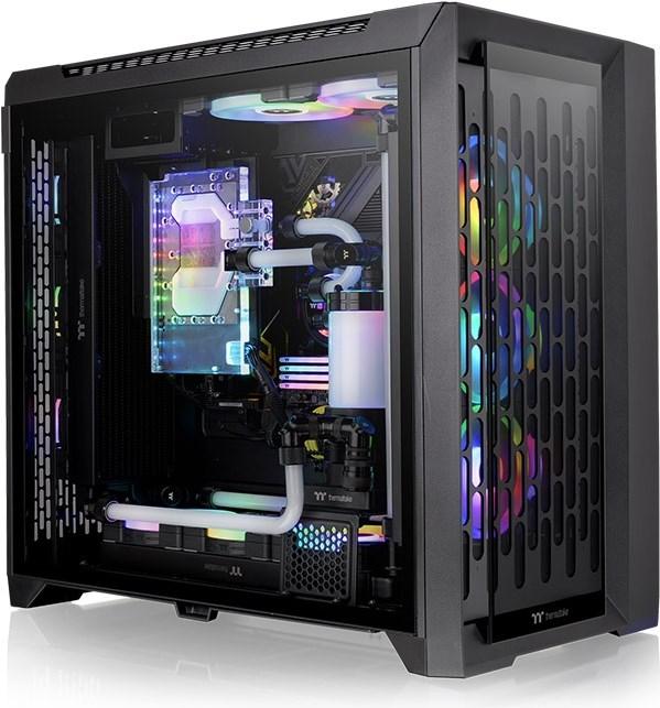 Produktbild Thermaltake Geh CTE C750 TG Full Tower "ARGB" Black retail (ATX, mATX, Mini-ITX, E-ATX, SSI EEB)