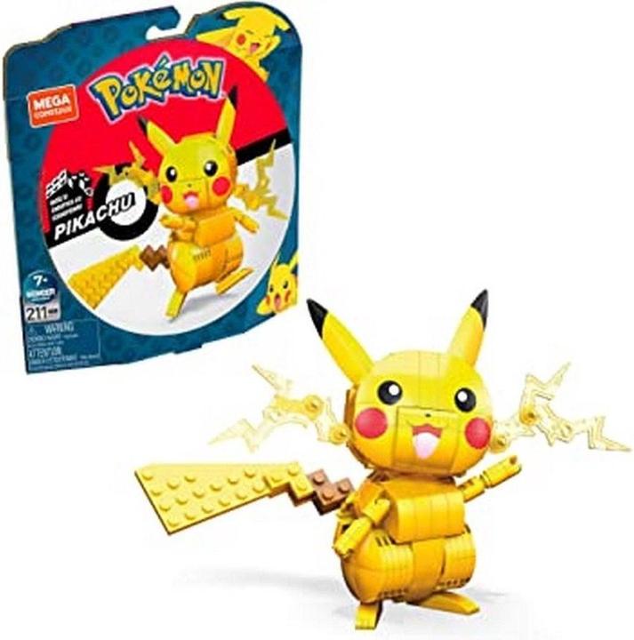 Actual product image Mega Construx Pokémon Motion Pikachu