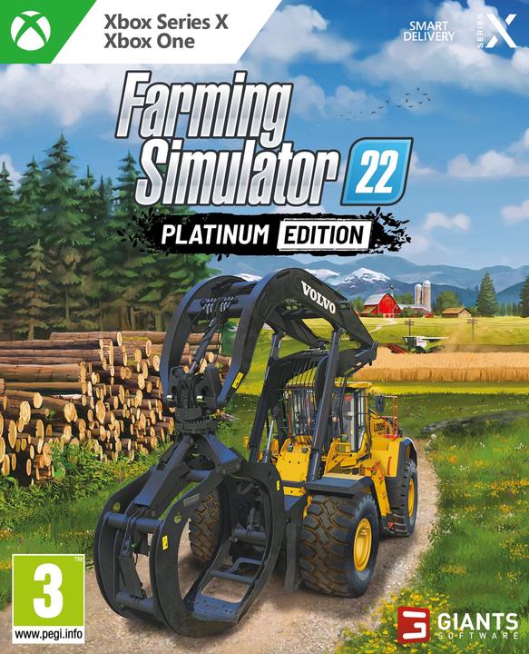 Actual product image Giants Software Farming Simulator 22 - Platinum Edition (Xbox One S, Xbox Series X, DE)
