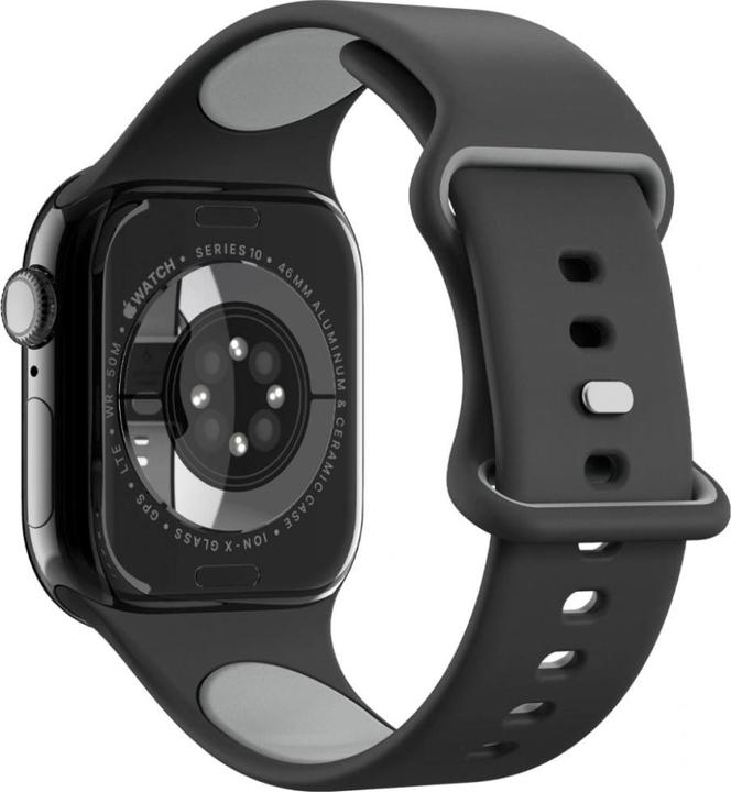 Actual product image Spigen Band Nano Pop for Apple Watch 6/7/8/9/10/SE/Ultra 1/Ultra 2 (44/45/46/49 mm) black
