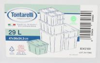 Actual product image Tontarelli 29l storage box with transparent box lid (29 l)
