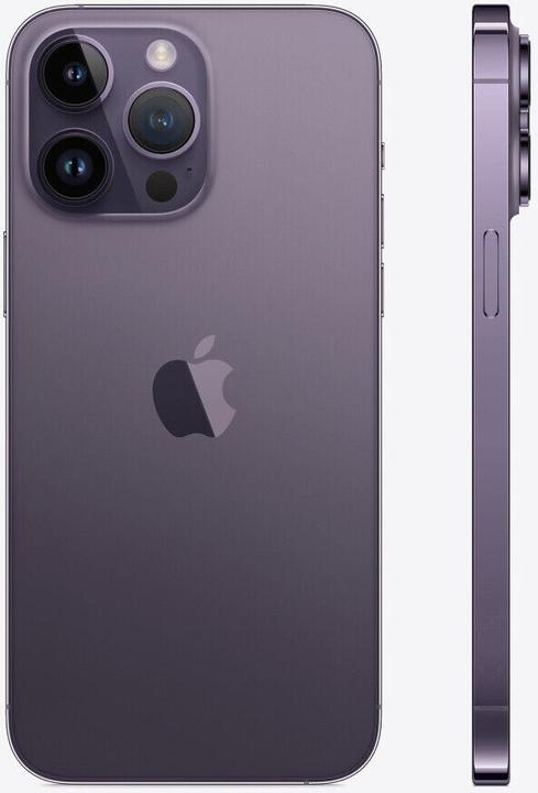 Image du produit Re!commerce iPhone 14 Pro Max (128 Go, Pourpre foncé, Violet, 6.70", 48 Mpx, SIM + eSIM, B / Très bon)