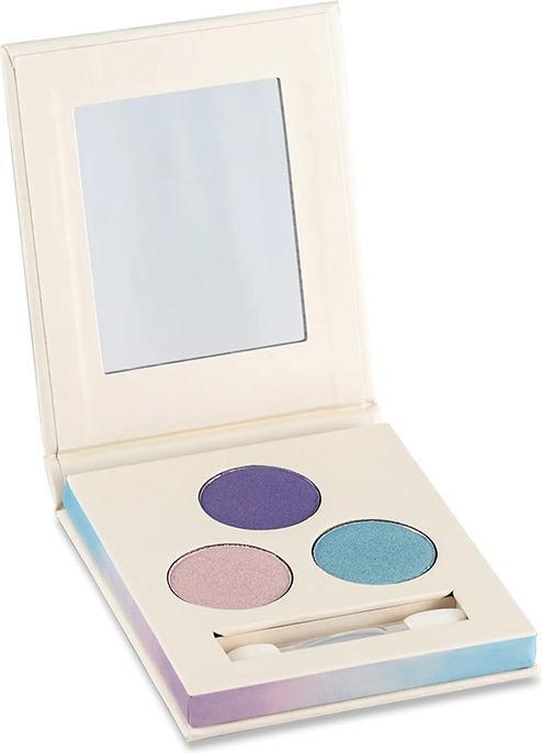 Namaki My Secret Play Makeup Bio Kinderschmink-Set 3 Herbst-Lidschatten Lila, Rosa, Türkis (Rosa, Lila, Türkis)