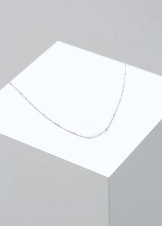 Immagine prodotto Elli Basic Panzerkette mit Kugeln (Argento, 60 cm)