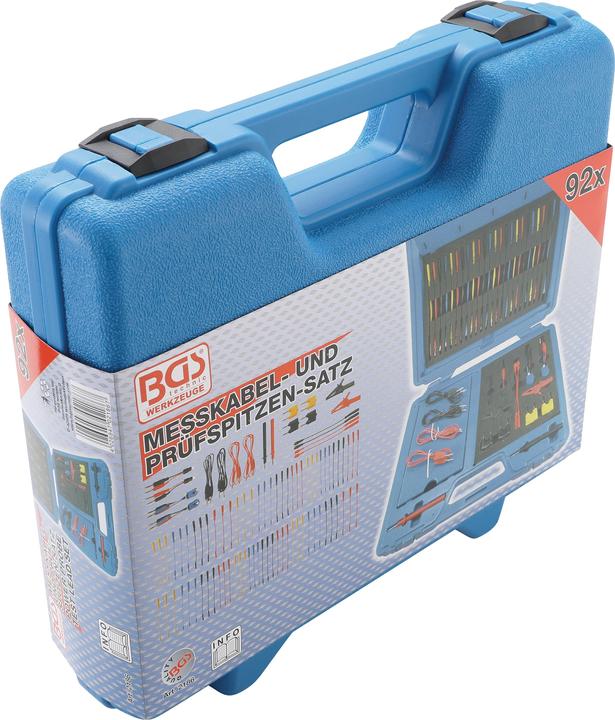 Produktbild BGS Messkabel- und Prüfspitzen-Satz 92-tlg.