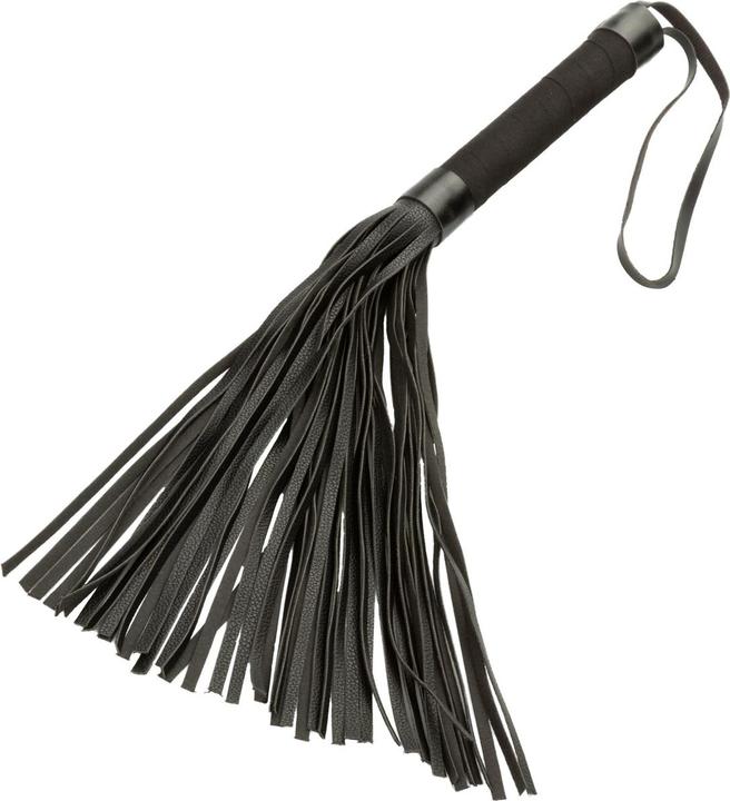 Actual product image CalExotics Nocturnal Flogger Leather Black