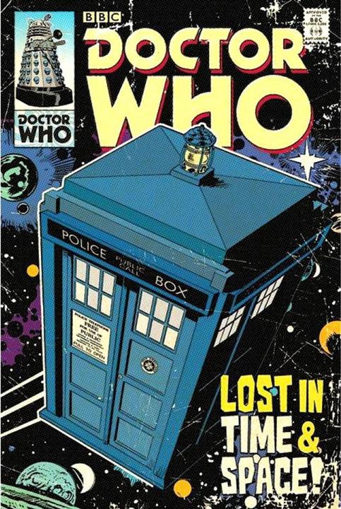 Image du produit Doctor Who Poster Lost In Time & Space (91,5 x 61 cm)