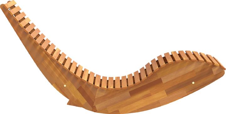 Produktbild VidaXL Schaukelsonnenliegen (153 cm)
