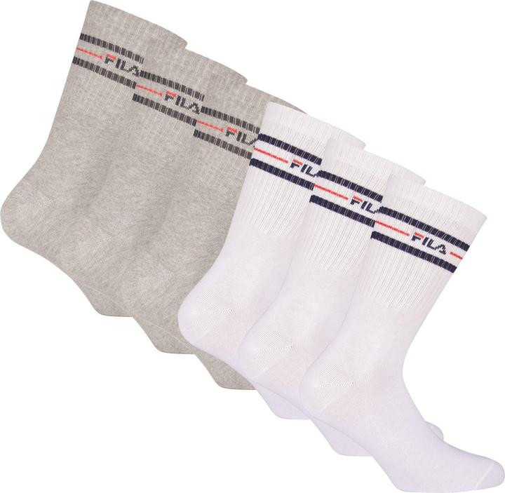 FILA Socken Sportlich Bequem sitzend (6er Pack, 43 - 46)