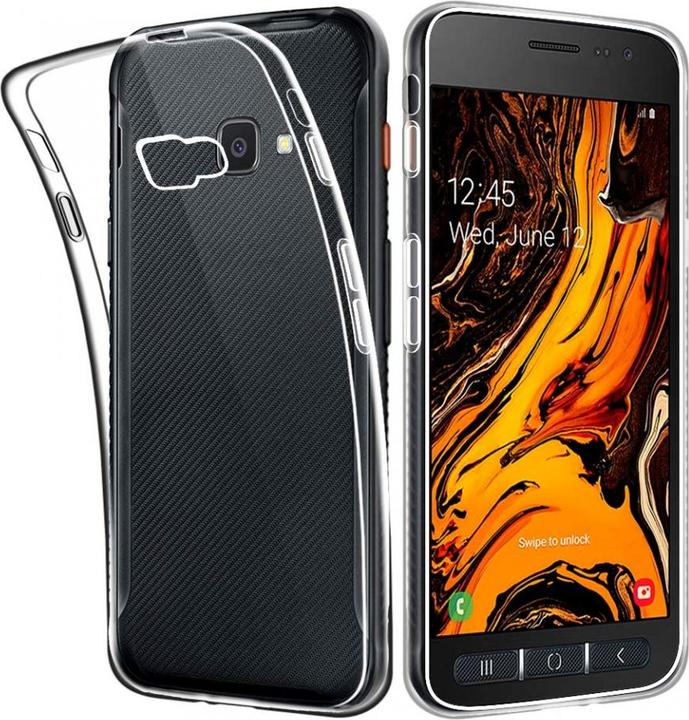 Actual product image Screenguard Samsung Galaxy XCover 4S Flexible TPU Clear Case (Samsung Galaxy Xcover 4s)