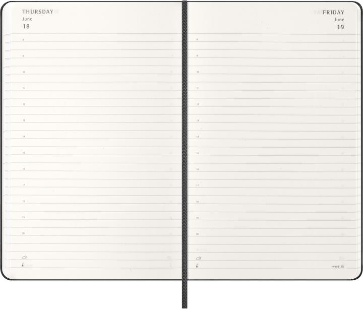 Image du produit Moleskine Agenda commercial Daily (13 x 21 cm, Anglais)