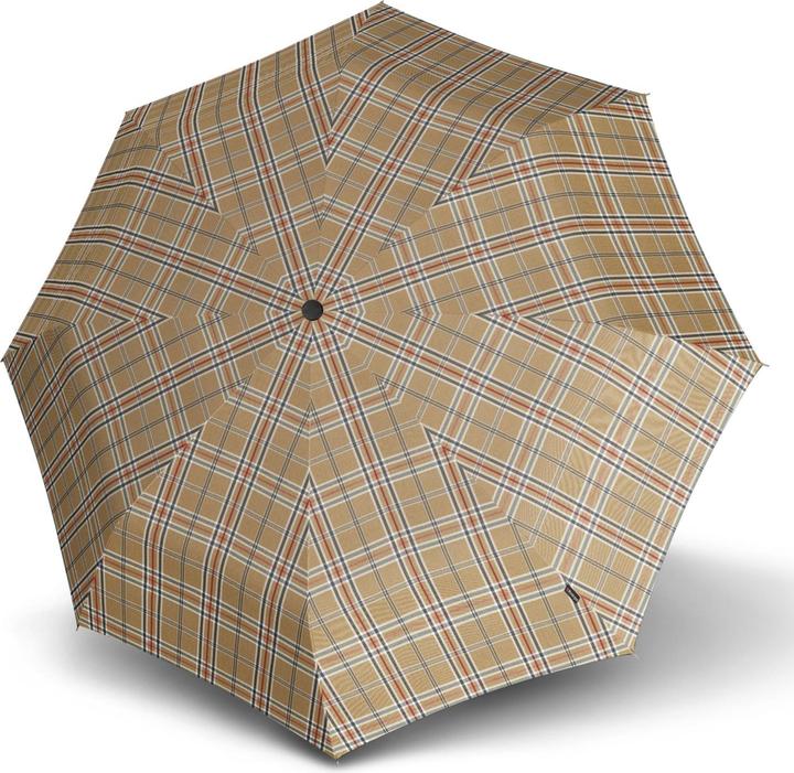 Knirps T.760 Stick Automatic check beige