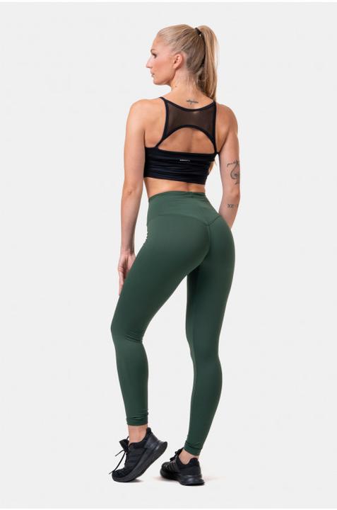Actual product image Nebbia Classic Hero Leggings 570 Dark Green (L)