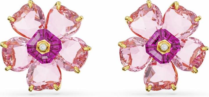 Swarovski Florere Ohrstecker Blume Rosa Gold (Swarovski Metall)