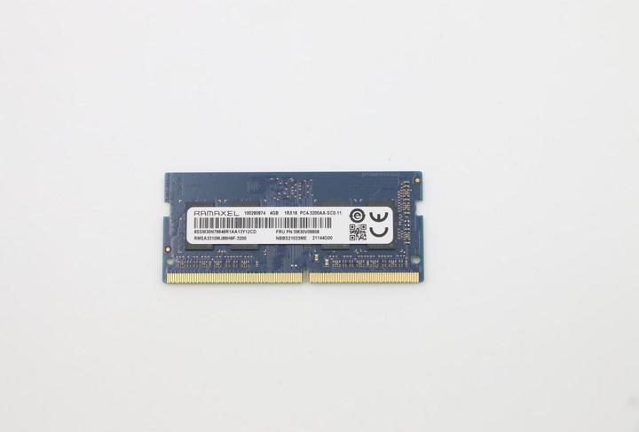 Actual product image Lenovo SODIMM,4GB, DDR4, 3200 (3200 MHz, DDR4-RAM, SO-DIMM)