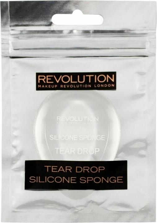 Actual product image Makeup Revolution applicators silicone make-up sponge Tear Drop silicone sponge 1pc
