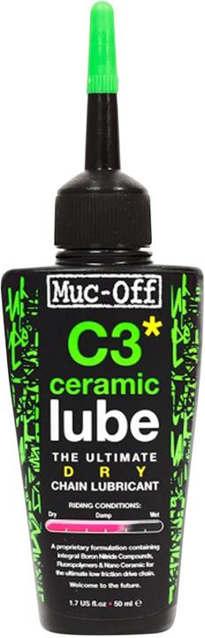 Actual product image Muc-Off C3 Dry Ceramic Lube (50 ml, Chain oil)