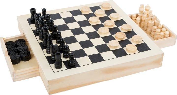 Produktbild small foot Schach, Dame, Mühle