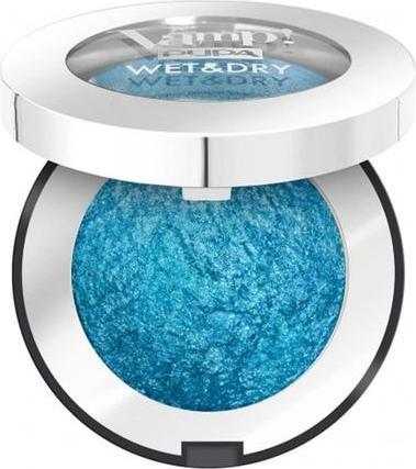 Image du produit Pupa Milano PUPA Vamp! Ombre à paupières Wet & Dry Bleu Indigo Satin 304 - #3F96CF (Bleu Indigo)