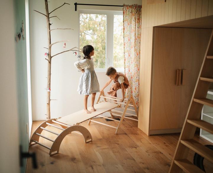 Immagine prodotto Kinderfeets Altalena e arco di arrampicata Pikler