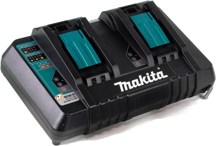 Actual product image Makita DHS 782 PT2J Cordless hand-held circular saw 36V (2x18V) 190 mm brushless in Makpac + 2x 5.0 Ah
