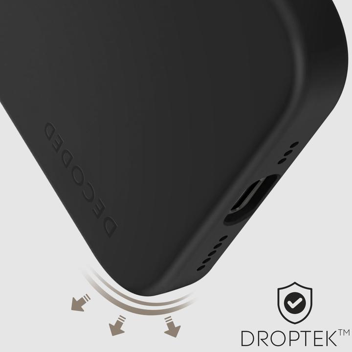 Produktbild Decoded AntiMicrobial Silicone Backcover iPhone 15 Plus Graphene (Apple iPhone 15 Plus)