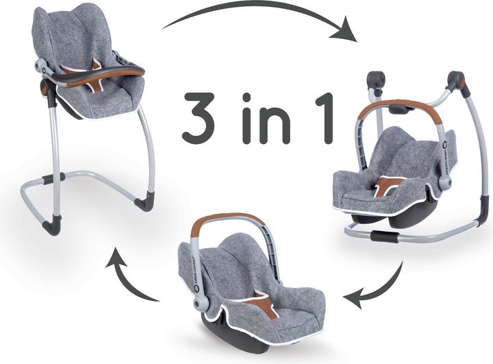 Produktbild Smoby Bb Confort Grey Seat+High Chair
